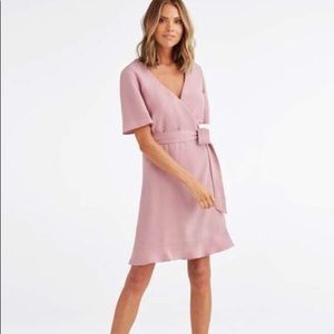 Vetta Tiered Wrap Dress